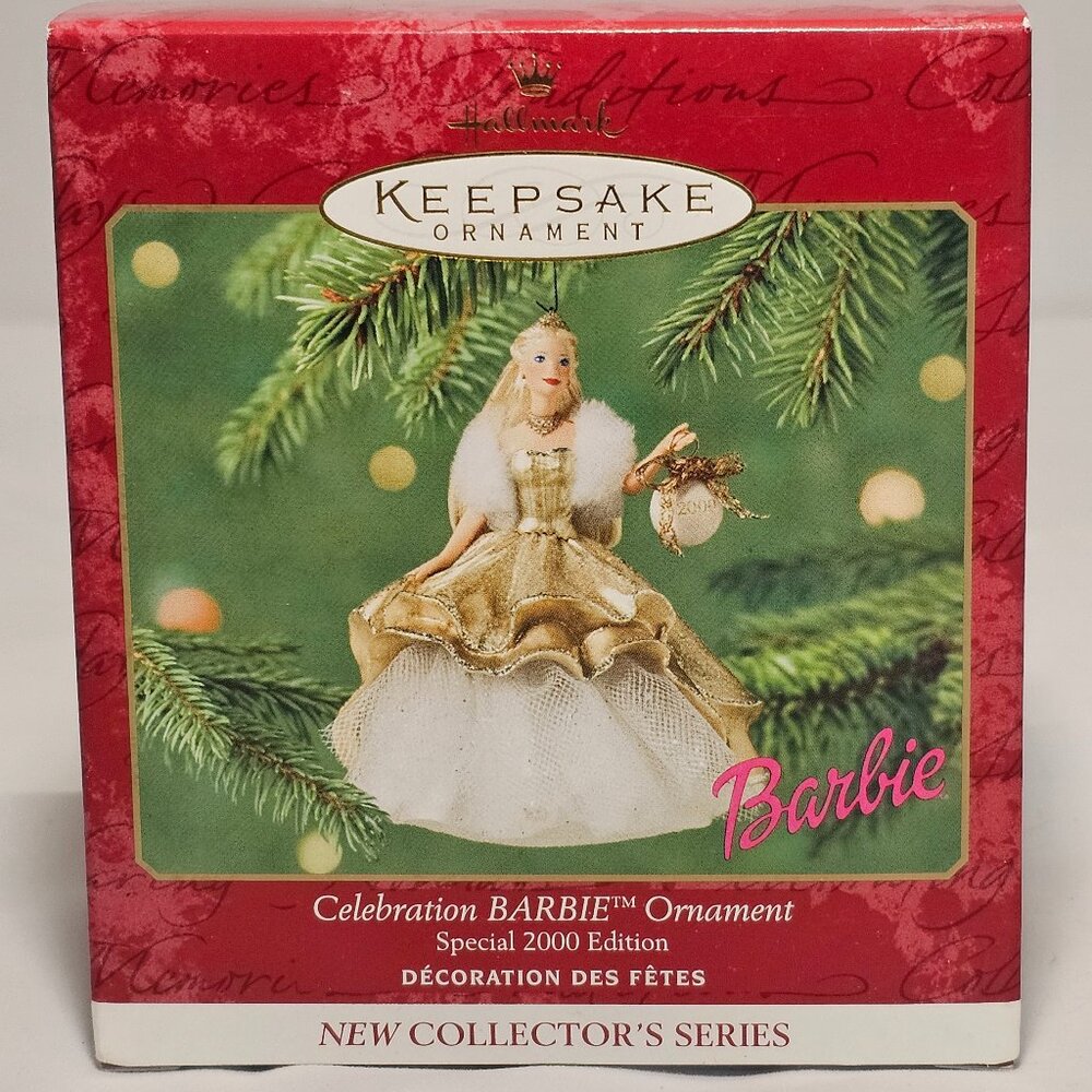 Hallmark Keepsake Ornament Celebration Barbie 2000